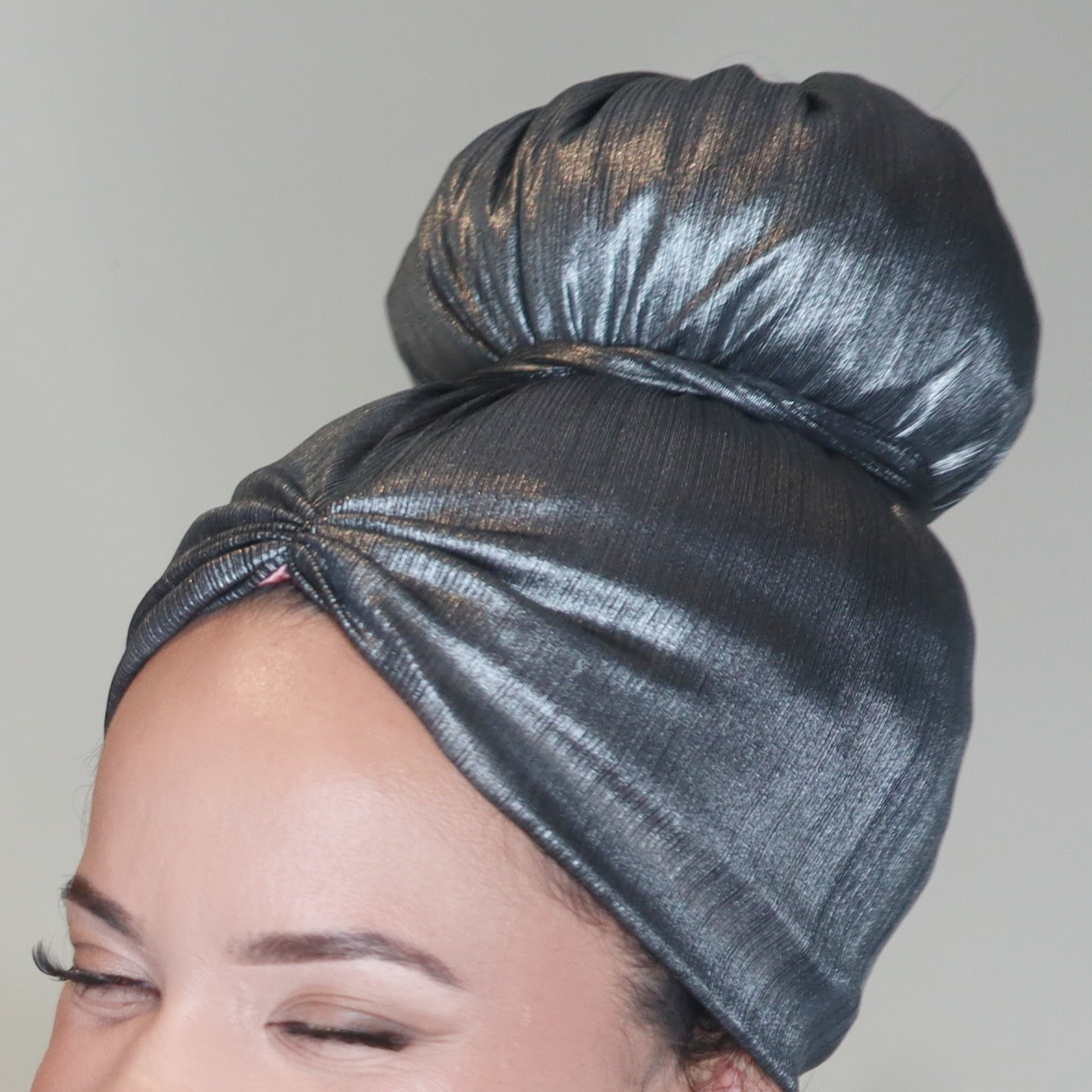 The Hat for Curly Hair - Silver Afrona – Woven Royal The Hat for Curly Hair - Silver Afrona – Woven Royal