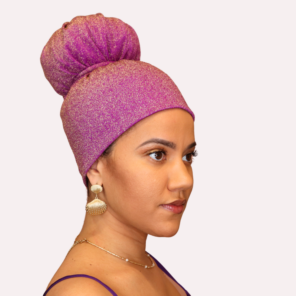 Limited Edition Mirabal Violeta Afrona in the Crown Bun Style