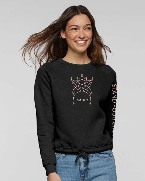 Woven Royal Sweater