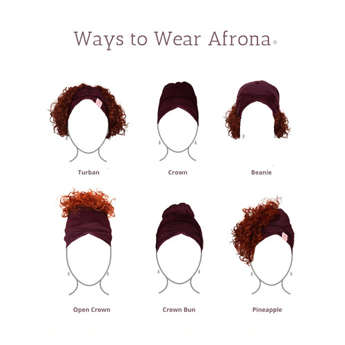 Anacaona Burgundy Afrona