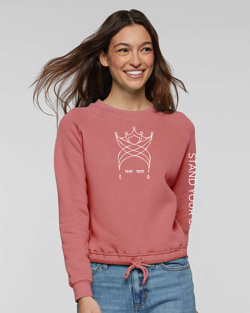 Woven Royal Sweater