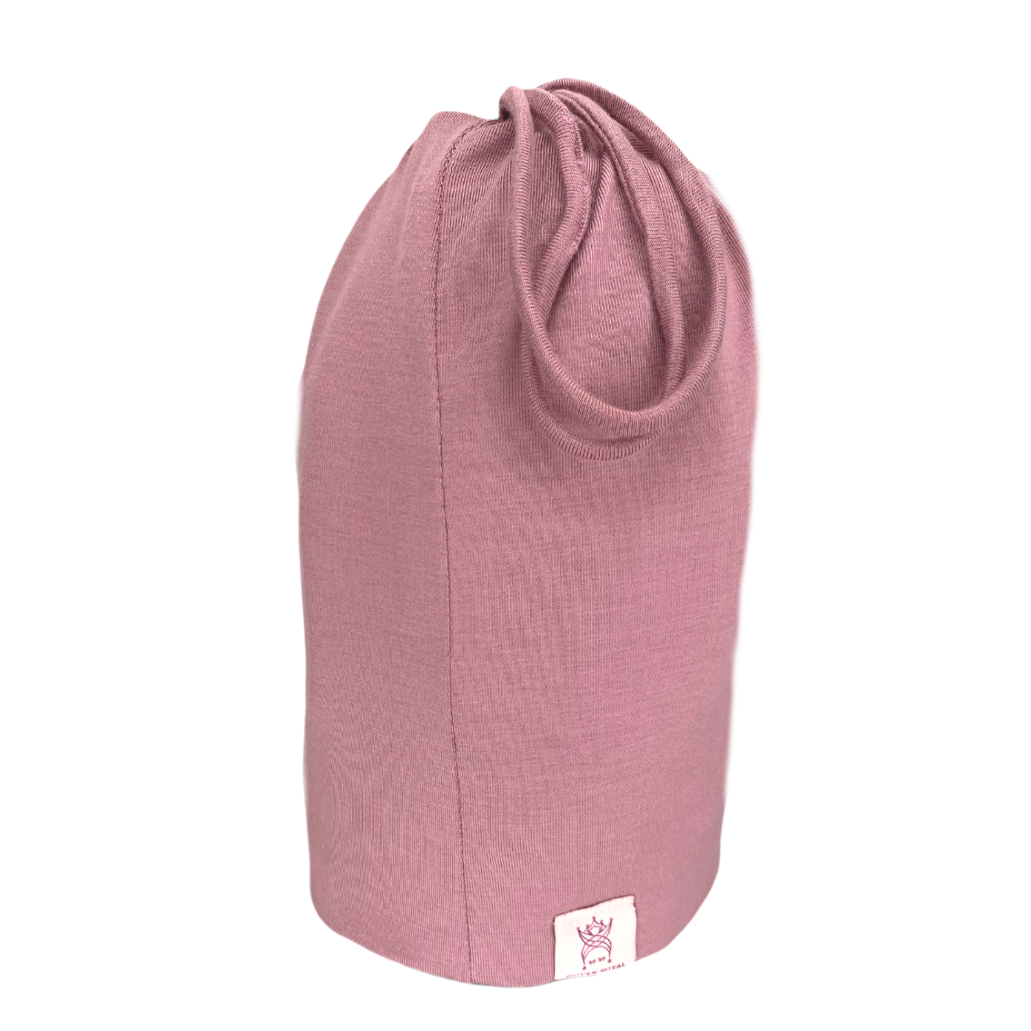 Mauve Mirabal Afrona - Satin lined hat - Curly Hair products - Hat for curly hair - replace your bonnets, head wraps and satin pillow with the Afrona.