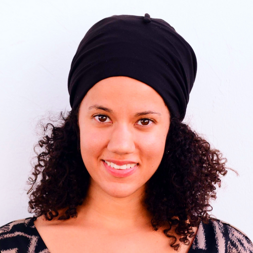 Black Bamboo Mirabal Afrona in the Beanie Style